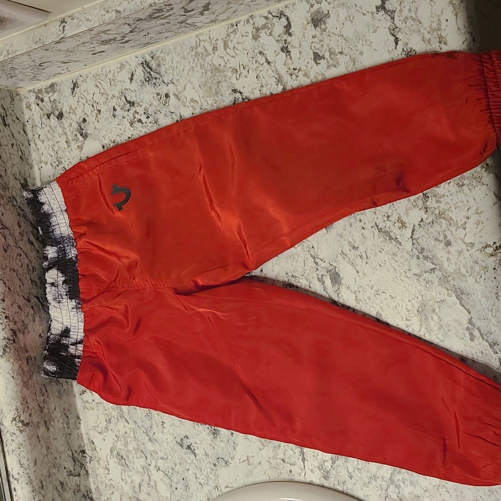 Girl's true religion mesh joggers